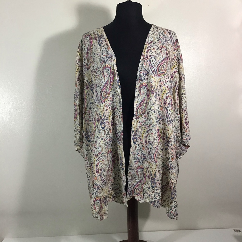 NWOT Bobeau open cardigan